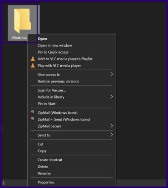 Alterar os ícones windows pc etapa 9