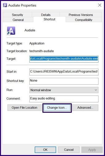 Change the icons windows pc step 23