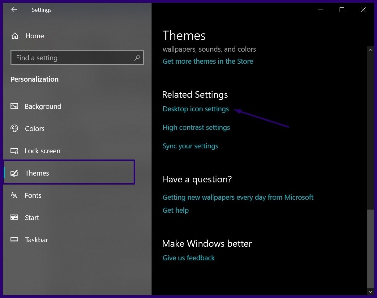 Alterar os ícones windows pc etapa 4