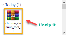 Ferramenta de limpeza do Chrome Dc Min
