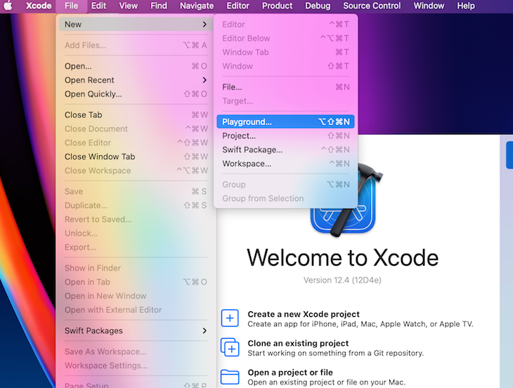 Open Xcode Playground