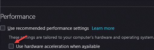 Firefox General Performance Use Hardware Acceleration When Unavailable
