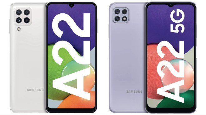 Galaxy A22 5G é um 5G acessível oferecido pela Samsung que também Traz display de 90 Hz