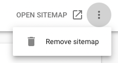 Google: A exclusão de um Sitemap ganhou & # 8217; t Pare de rastrear seu site