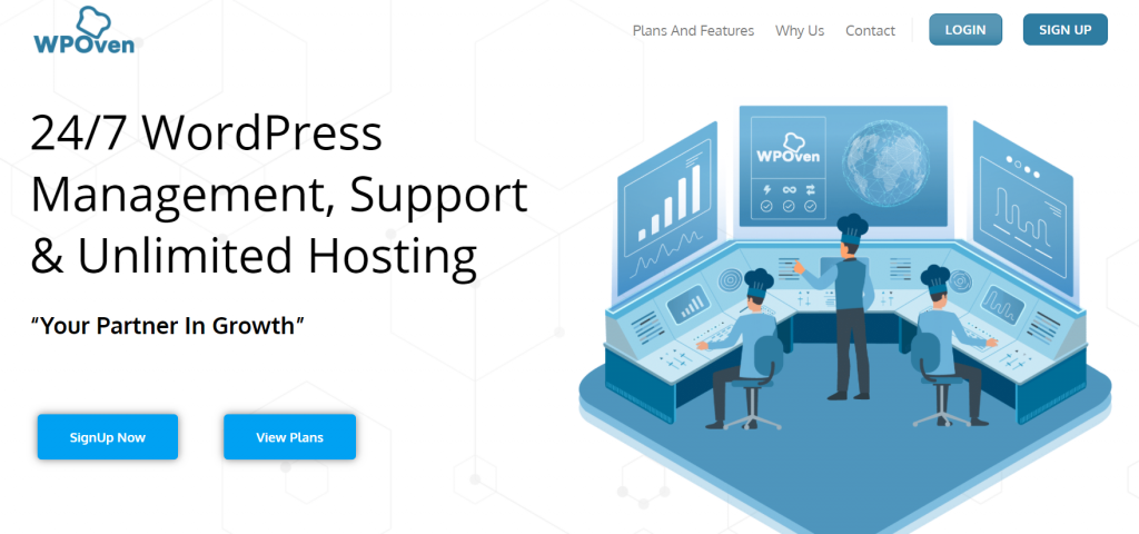 wpoven managed wordpress hosting