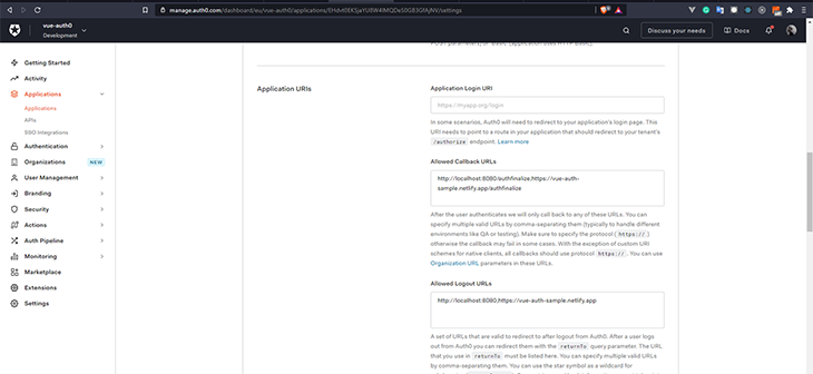 Implementando seu aplicativo com vários URLs
