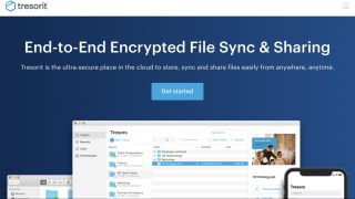 best cloud storage-Tresorit's homepage