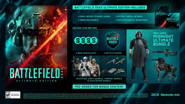 Pré-encomenda da edição final Battlefield 2042
