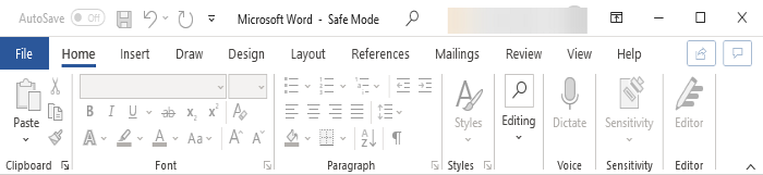 Shortcut Keys Not Working In Word