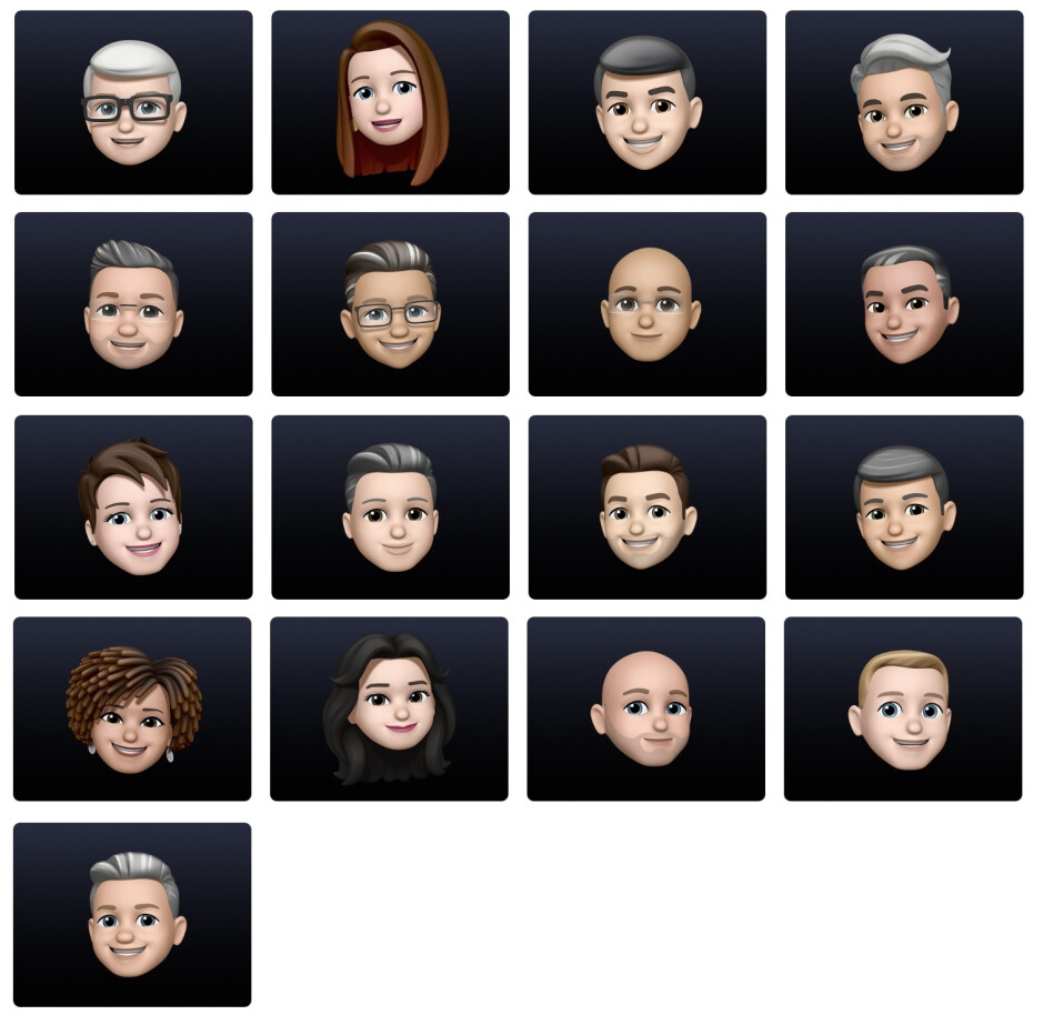 Apple execs Memoji-fy seus avatares antes da WWDC 2021