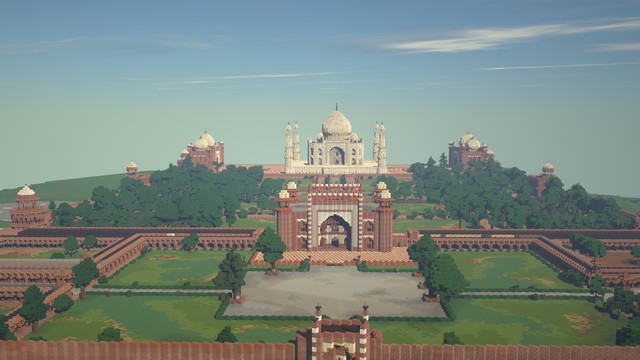 Alguém está construindo um modelo 1: 1 da Terra dentro do Minecraft!