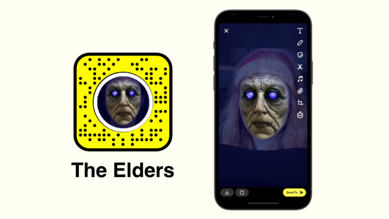 Os anciãos Snapchat filter