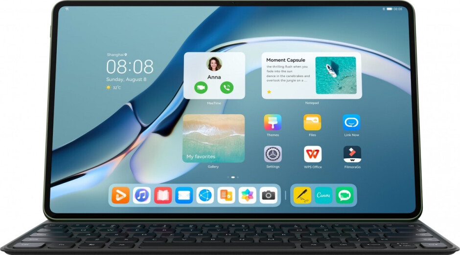 Equipado com o sistema operacional Harmony da Huawei Os tablets MatePad são oficiais