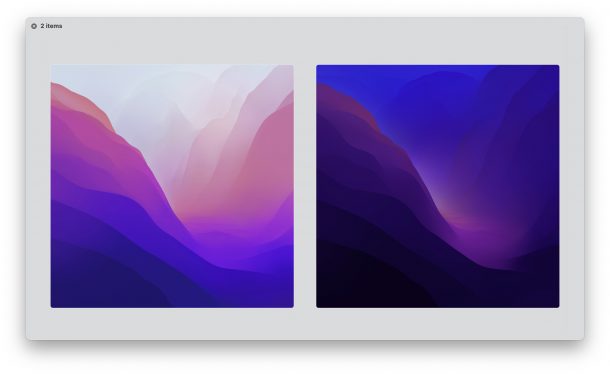 Papéis de parede padrão MacOS Monterey