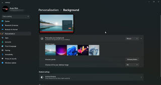 Windows 11 Virtual Desktop Customizing