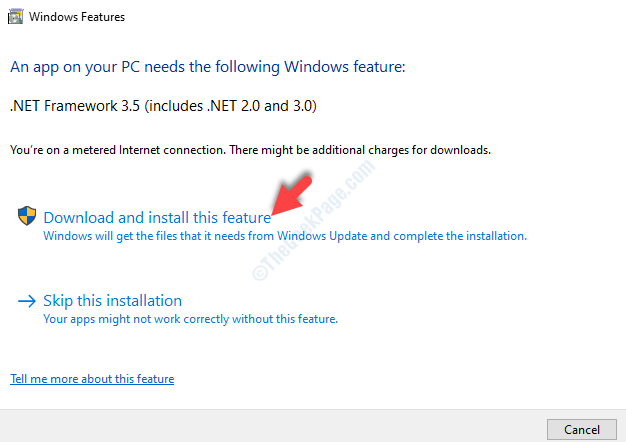 Recursos do Windows Baixe e instale este recurso