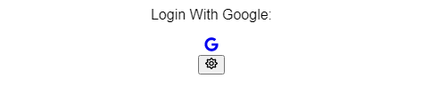 Ícone do Google em execução Texto