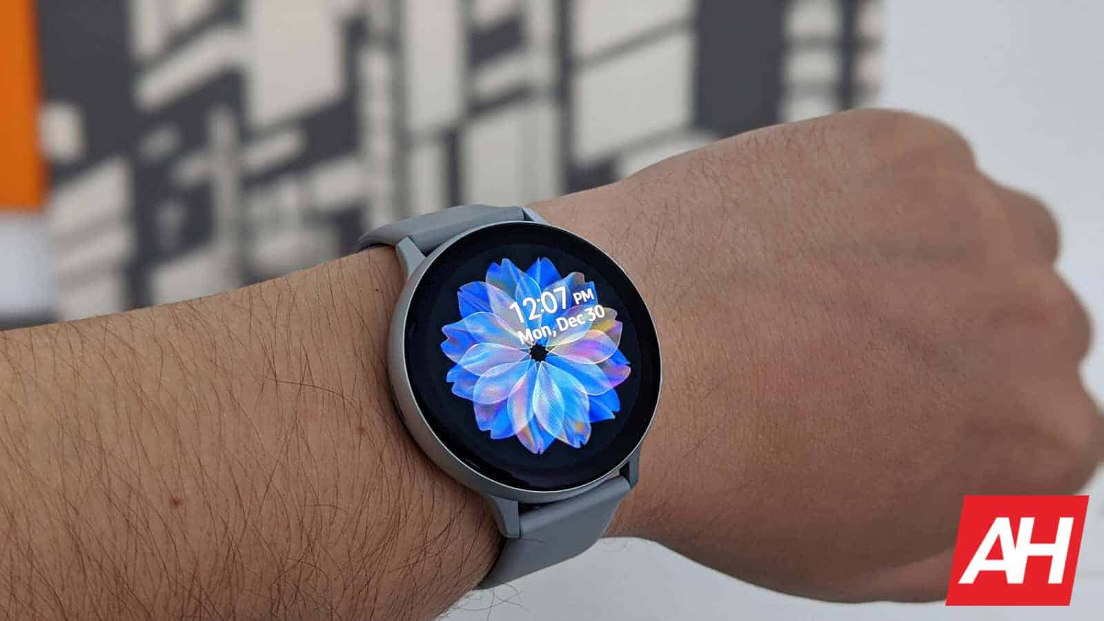 galaxy watch active 2 corrida