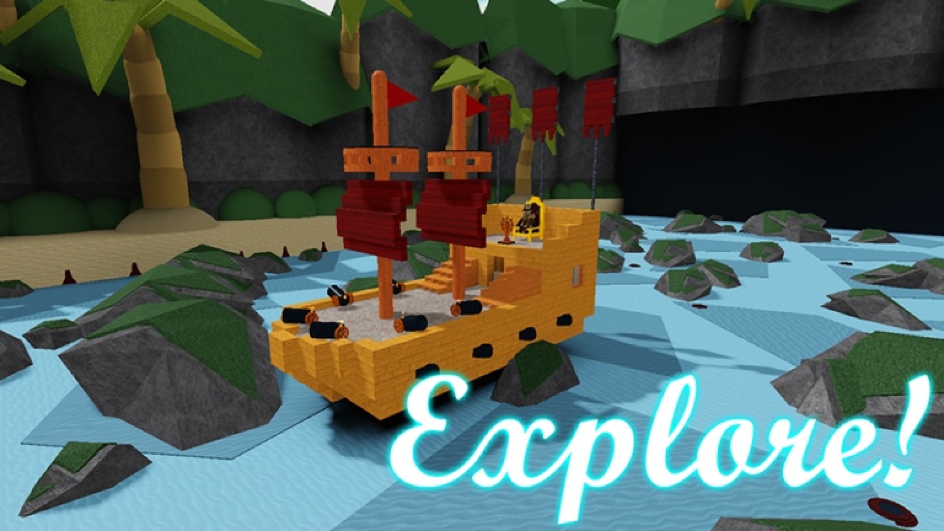 ROBLOX - CODIGOS ATUALIZADOS DE CONSTRUA UM BARCO POR UM TESOURO