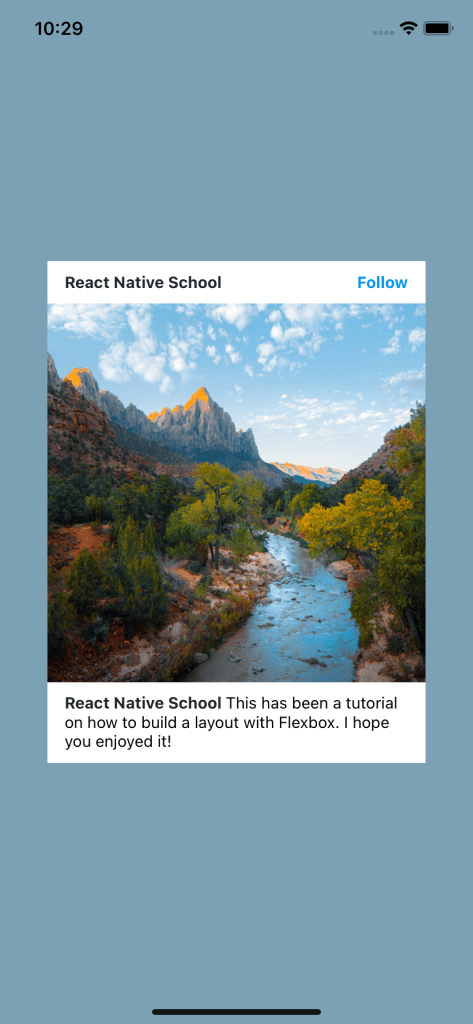 Card With Increased Footer Space Stating