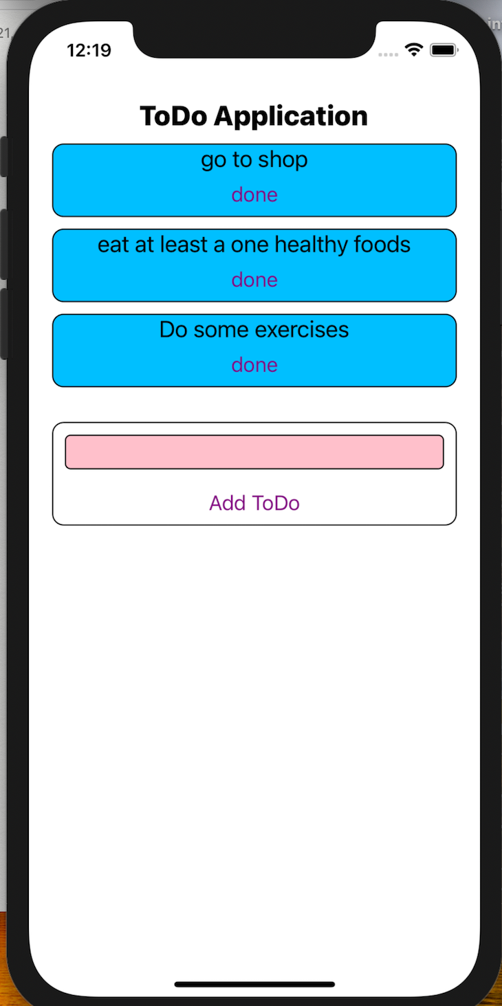 React Native Sqlite Final Todo Application