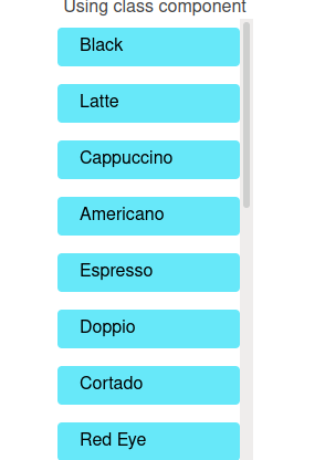 Busca de dados no produto final nativo do React