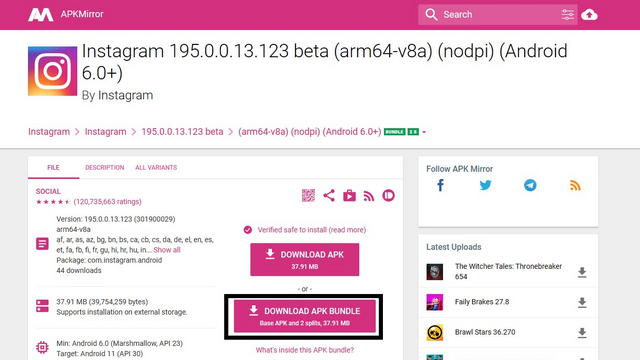 download apkm from apkmirror-Instalar arquivos AAB do Android App Bundle