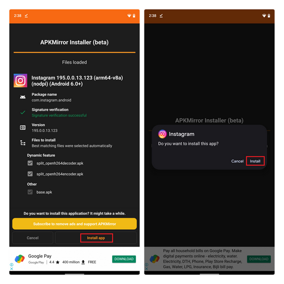 install apkm-Instalar arquivos AAB do Android App Bundle