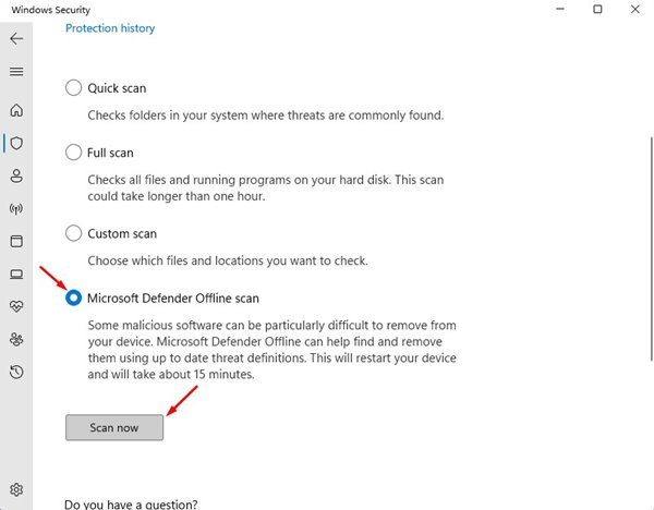 Como Executar Uma Verificação Offline Do Microsoft Defender No Windows 10 E 11 Br Atsit 2935