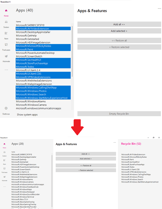 Como remover aplicativos pr instalados do windows 11 br atsit