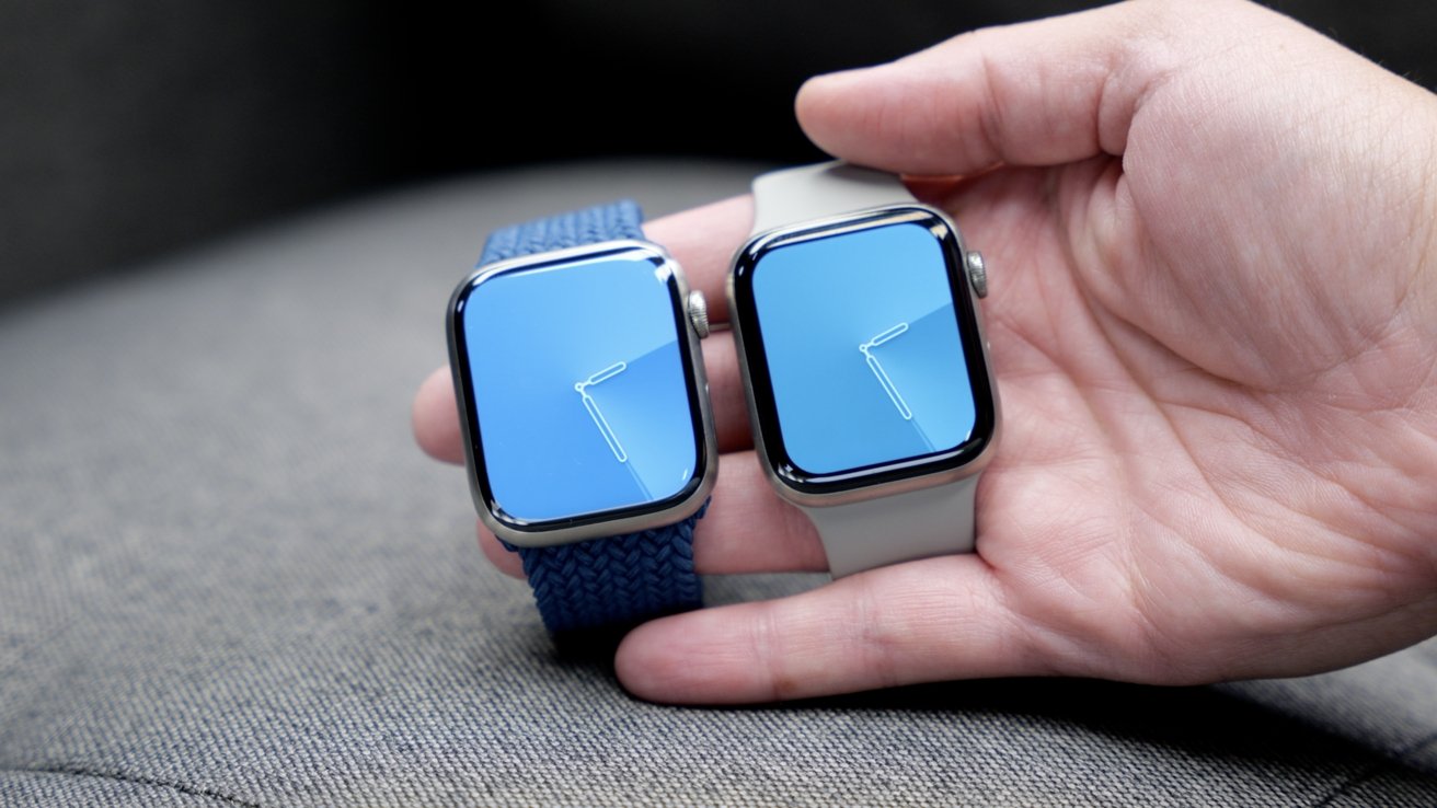 apple watch 7 azul