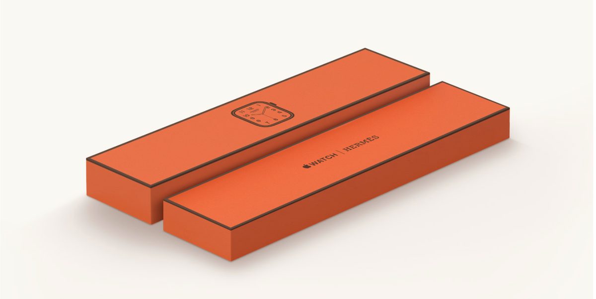 relogio apple hermes