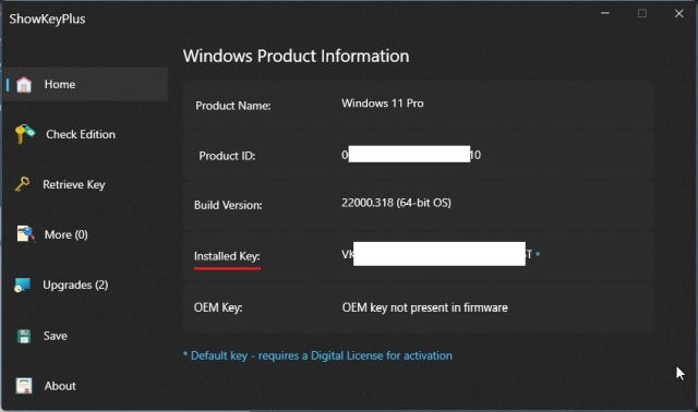 Encontre Sua Chave De Produto Do Windows 11 2021 0027