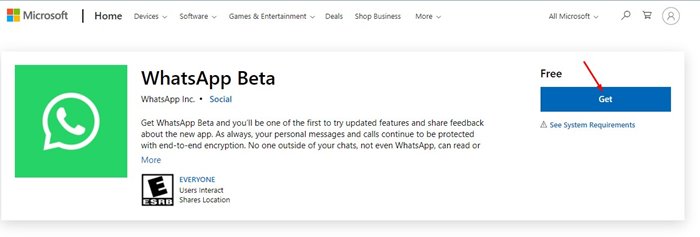 Como Instalar O Aplicativo Whatsapp Beta Uwp No Windows 1011 Br Atsit 5876