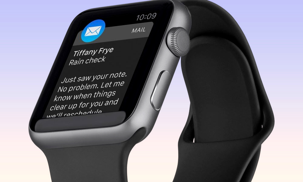 apple watch mail