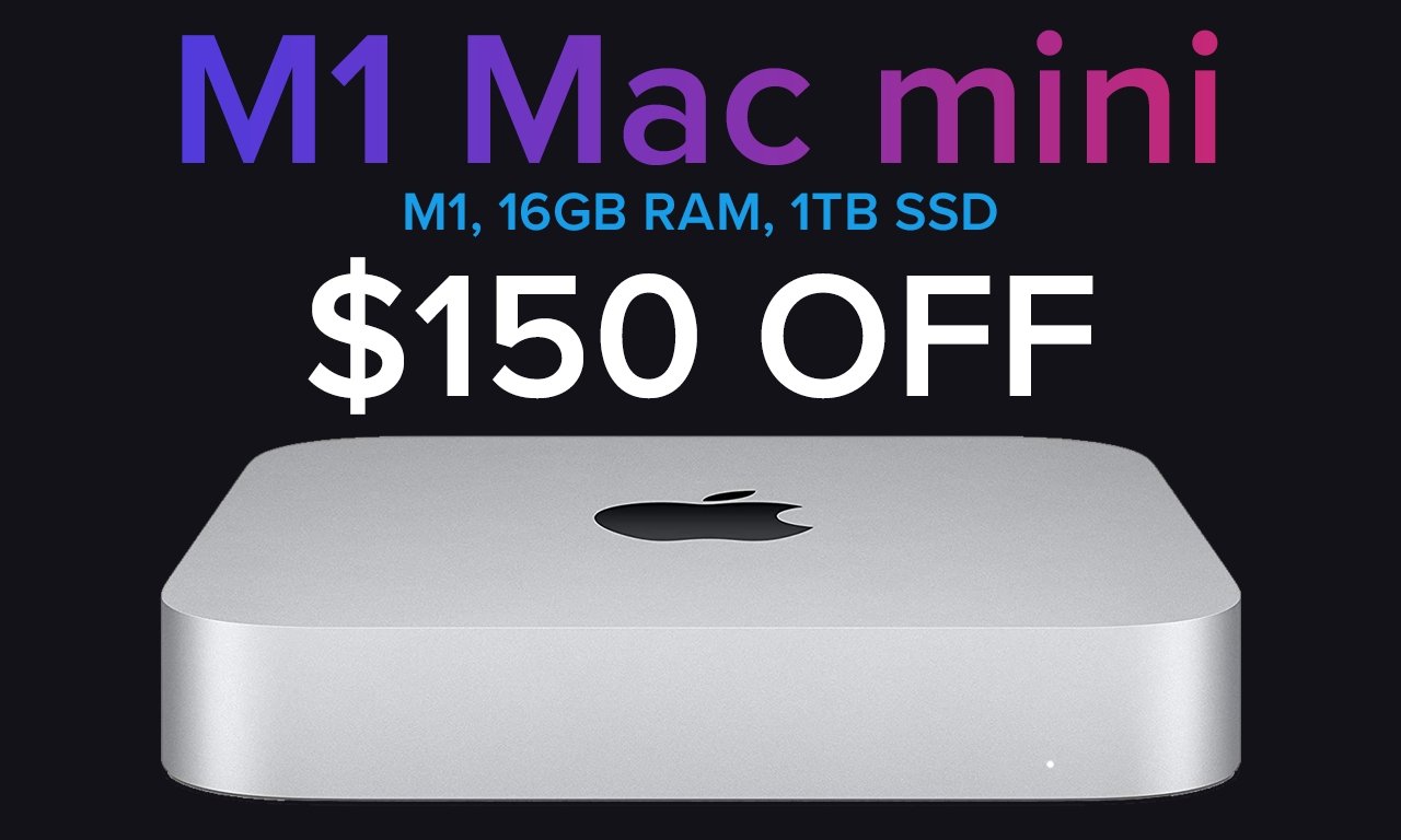 Promoção da Black Friday antecipada economize 150 no Mac mini carregado da Apple (M1, 16 GB