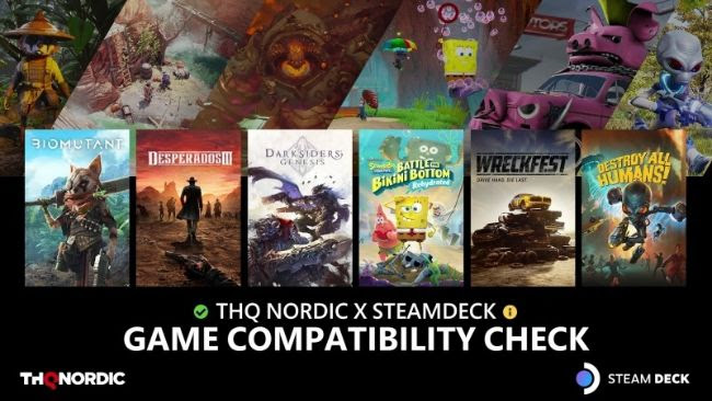 Thq Nordic Revela Jogos Compatíveis Verificados Para O Steam Deck Br Atsit