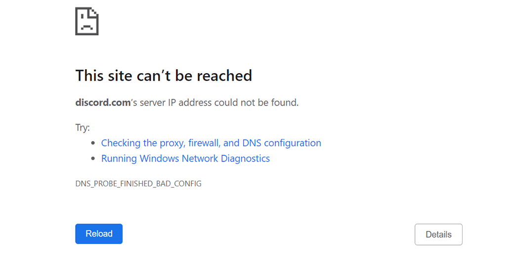 Não Foi Possível Encontrar O Endereço Ip Do Servidor Como corrigir o erro"Endereço IP do servidor não encontrado"no Google