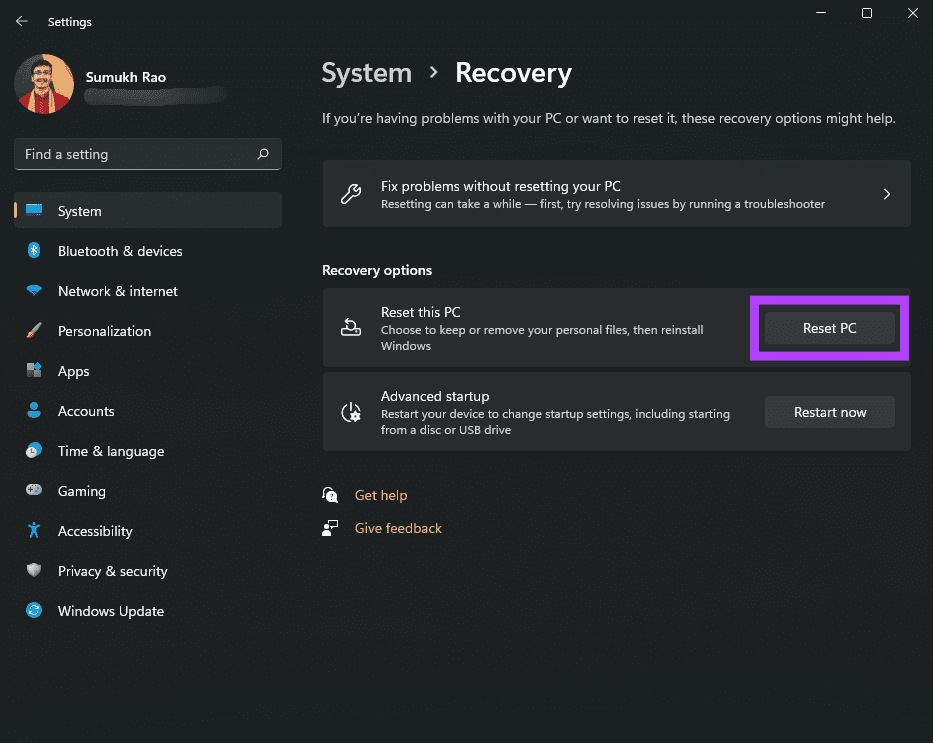 Como Redefinir Um Pc Com Windows 11 Sem Perder Dados Moyens Io Vrogue 7392