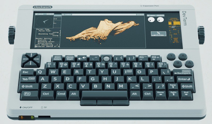 Depois do GameShell do Game Boy, o próximo truque do Clockwork Pi é um