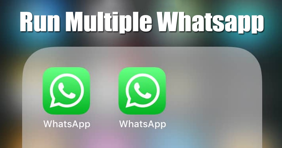 Como executar v rias contas do whatsapp no iphone br atsit
