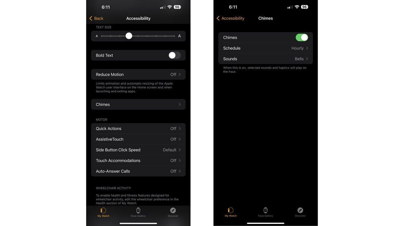 Como habilitar o Taptic Chimes no seu Apple Watch no watchOS 9 BR Atsit