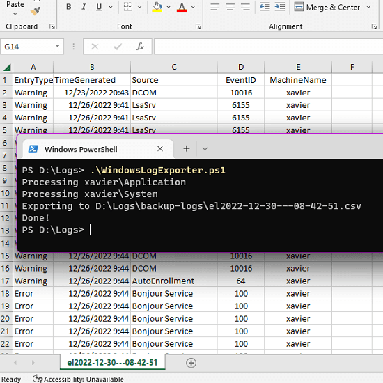 Como fazer backup autom tico dos logs de eventos do windows br atsit