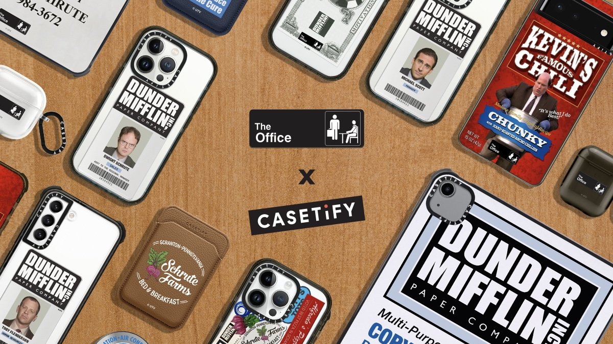 Casetify lan a colabora o com acess rios da marca the office br atsit