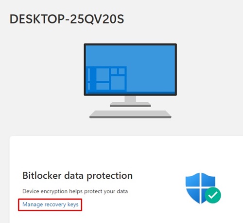 Como Encontrar A Chave De Recupera O Do Bitlocker No Windows Br Atsit